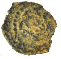 Herod I The Great EAGLE lepton half prutah 40-4 BC (Eagle 01)