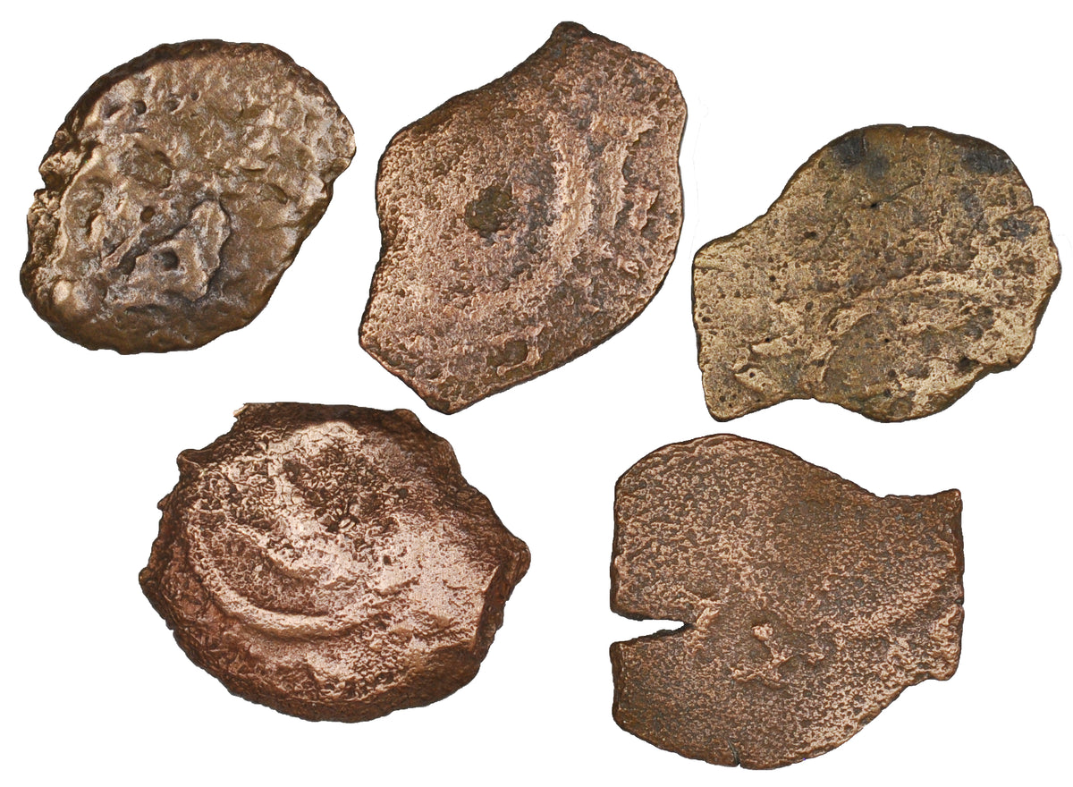 Economy Authentic Widow's Mite Lepton Coins -Set of 5 Mites (LPSet-c)