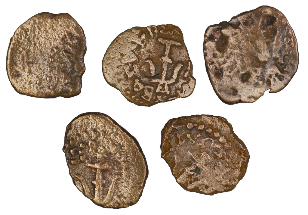 Economy Authentic Widow's Mite Prutah Coins -Set of 5 Mites  (PRSet-b)