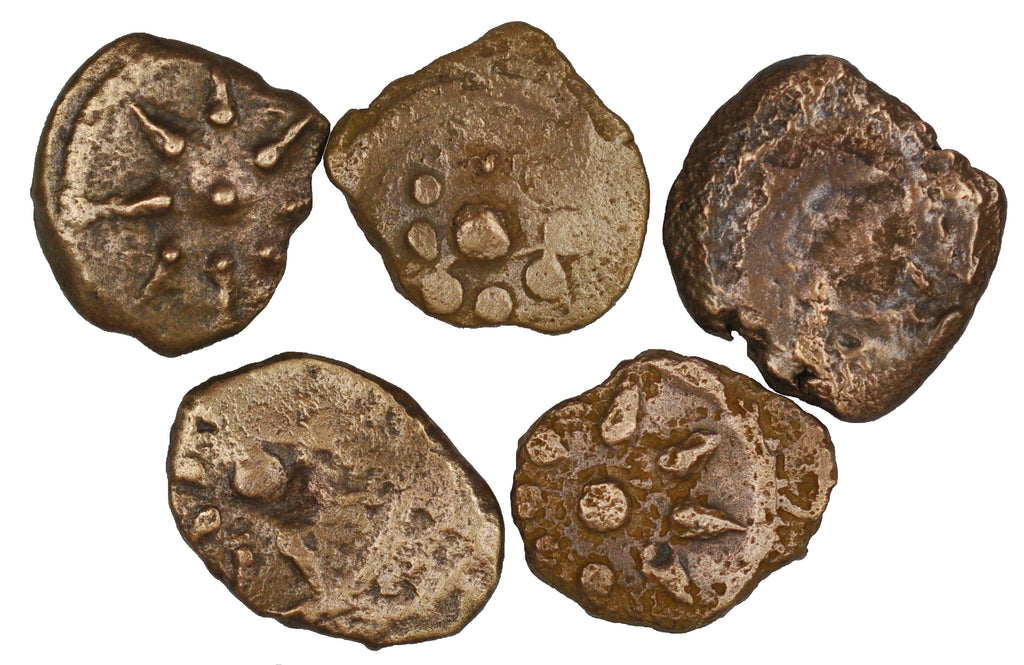 Economy Authentic Widow's Mite Prutah Coins -Set of 5 Mites  (PRSet-b)