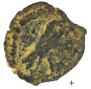 Herod I The Great EAGLE lepton half prutah 40-4 BC (Eagle 01)