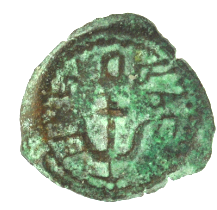 HEROD I THE GREAT Anchor Cornucopia Prutah (Herod Anchor 02)