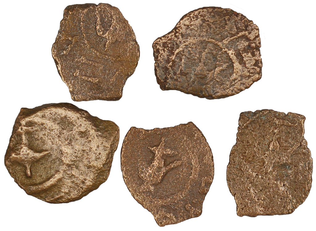 Economy Authentic Widow's Mite Lepton Coins -Set of 5 Mites (LPSet-d) (Copy)