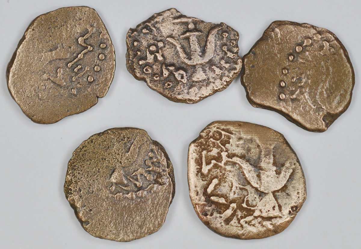 Economy Authentic Widow's Mite Prutah Coins -Set of 5 Mites  (PRSet-a)