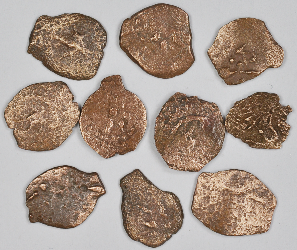 Economy Authentic Widow's Mite Lepton Coins -Set of 10 Mites (LPSet-a)