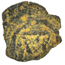 HEROD I THE GREAT Tripod Table Prutah 40-4 BC (Tripod 03)